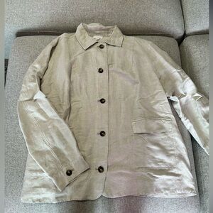 J Jill Linen Button Down